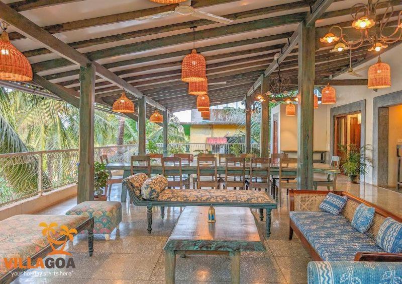 Beach Villa Morjim Rum bild
