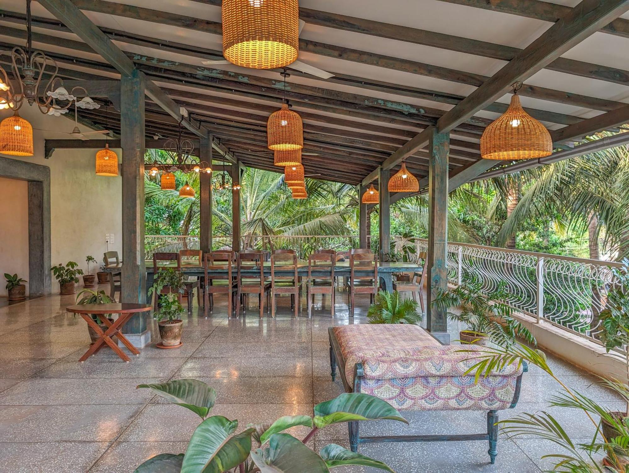 Beach Villa Morjim Rum bild