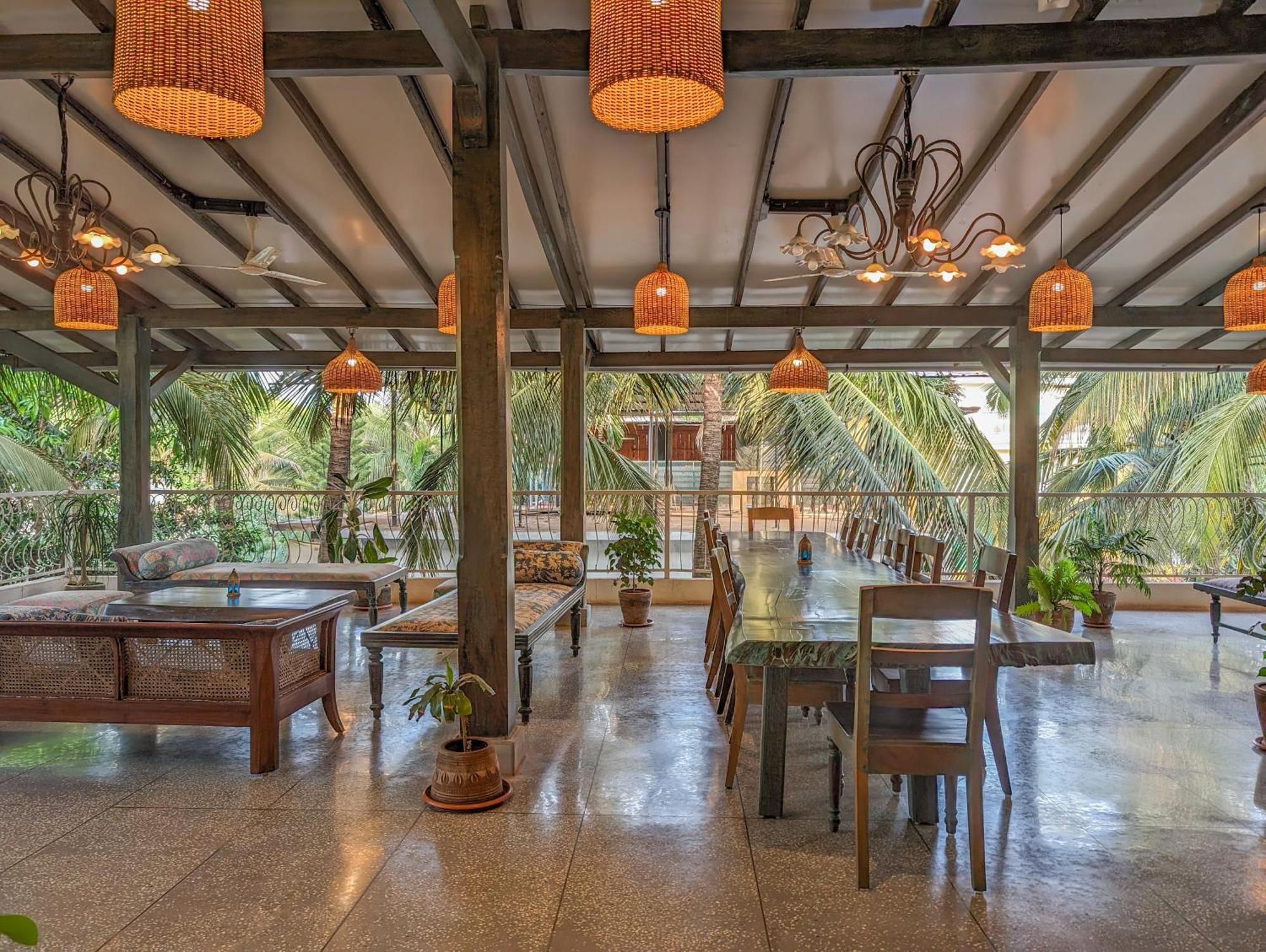 Beach Villa Morjim Rum bild
